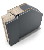 Dřevohliníkové dveře Internorm HT 400