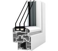 Plastov&eacute; okno Internorm KF 310 - design ambiente