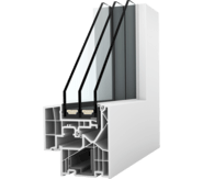 Plastov&eacute; okno Internorm KF 320 - design studio