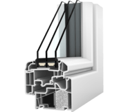 Plastov&eacute; okno Internorm KF 410 - design ambiente