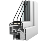 Plastov&eacute; okno Internorm KF 410 - design home soft
