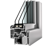 Plasthlin&iacute;kov&eacute; okno Internorm KF 410 - design home soft